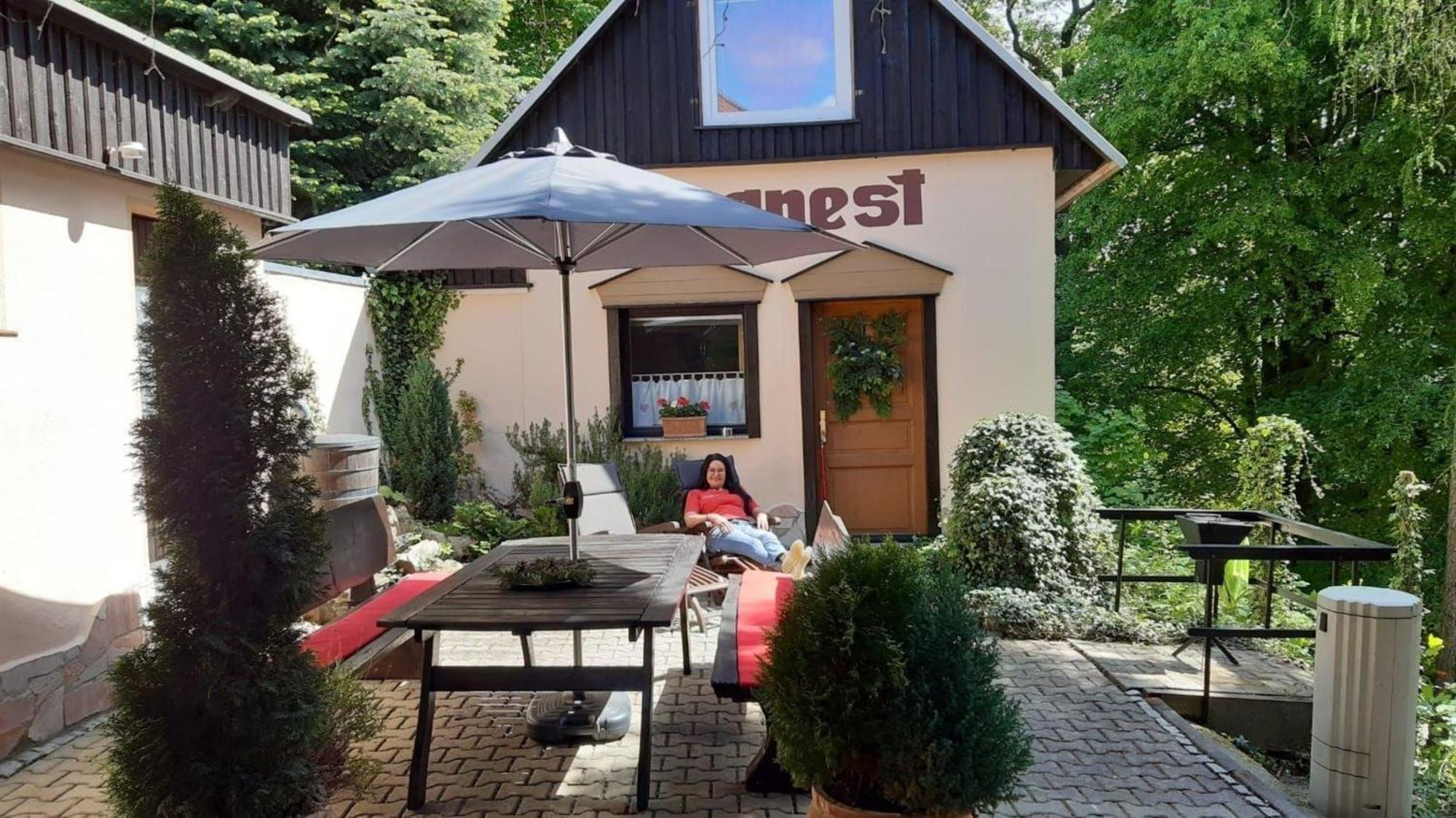 Bergnest Bungalow Bad Gottleuba Dış mekan fotoğraf